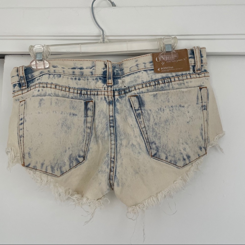 One Teaspoon Bonitas Denim Shorts
